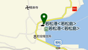 若松港の地図画像