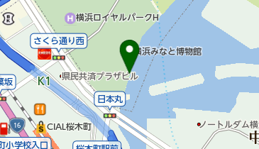 日本丸の地図画像