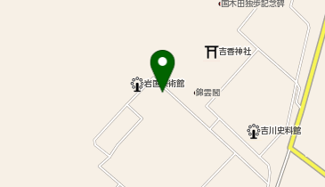 山麓駅〔岩国城ロープウエー〕の地図画像