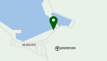 中央港<島浦>の地図画像