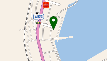 岩国港の地図画像