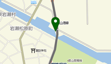 岩瀬カナル会館の地図画像