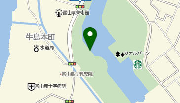 環水公園〔富岩水上ライン〕の地図画像