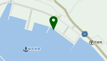 岐志港の地図画像