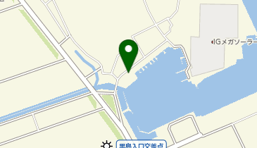 黒島港(愛媛県)の地図画像