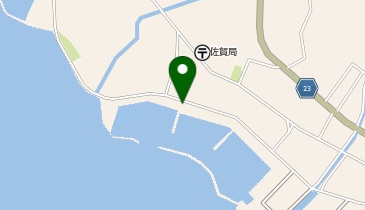 佐賀港の地図画像