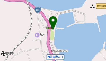 目井津港の地図画像