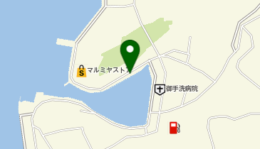 蒲江港の地図画像