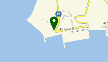 白浜港<西表島>の地図画像