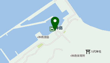 神島港の地図画像
