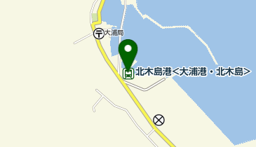 大浦港<北木島>の地図画像