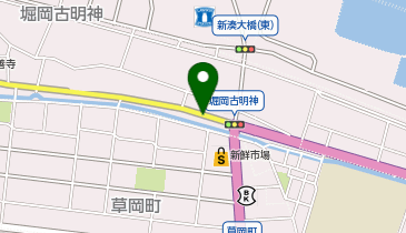 堀岡古明神の地図画像