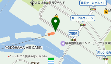 運河パーク〔YOKOHAMA AIR CABIN〕の地図画像