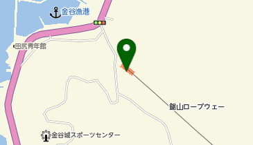 山麓駅〔鋸山ロープウェー〕の地図画像