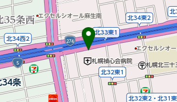 札幌禎心会病院」(バス停)の時刻表/アクセス/地点情報/地図 - NAVITIME