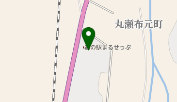 道の駅 まるせっぷの地図画像