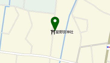 星宮神社の地図画像