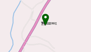 たかお神社の地図画像