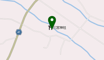 三宮神社の地図画像