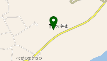 大杉神社の地図画像