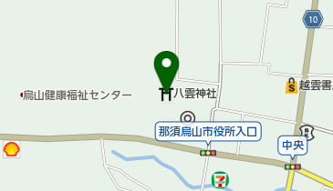 八雲神社の地図画像