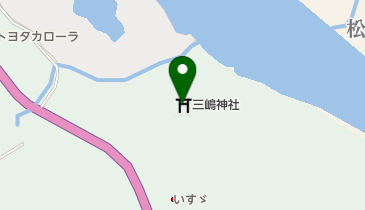 三嶋神社の地図画像
