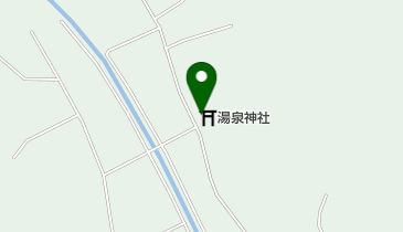 温泉神社の地図画像