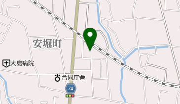 五郎神社の地図画像