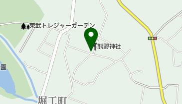 熊野神社の地図画像