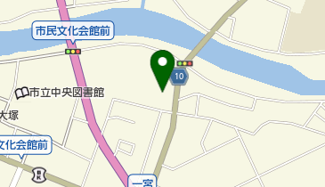 八幡神社の地図画像