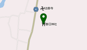 春日神社の地図画像
