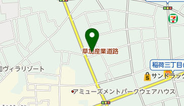 稲荷神社の地図画像