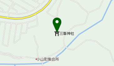 三峯神社の地図画像