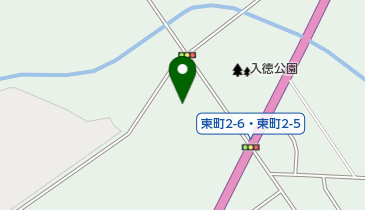 東神社の地図画像