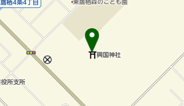 興国神社の地図画像