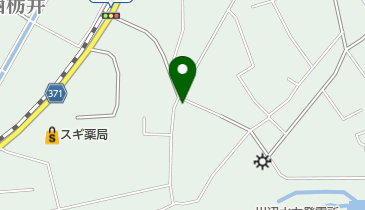 栃井神社の地図画像