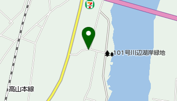 白山神社の地図画像