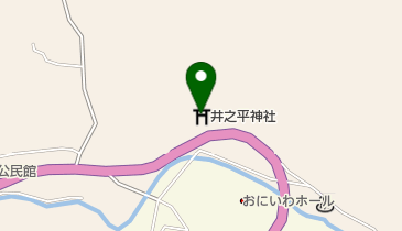 井之平神社の地図画像