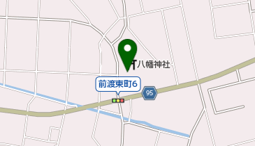 八幡神社の地図画像