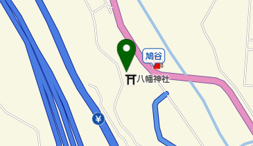 八幡神社の地図画像