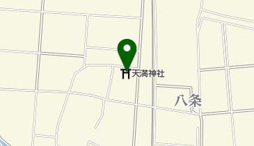 天満神社の地図画像