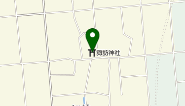 諏訪神社の地図画像