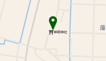 神明神社の地図画像