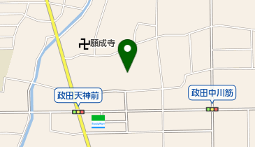 北野神社の地図画像