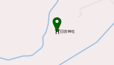 日吉神社の地図画像