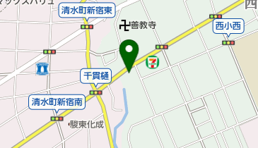 秋葉神社の地図画像