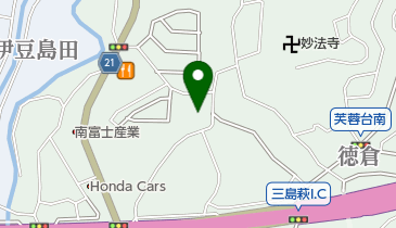 神明神社の地図画像