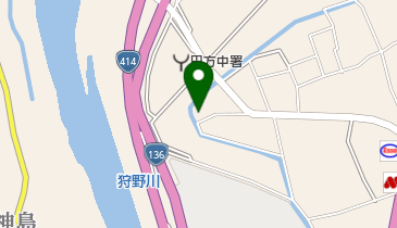 白山神社の地図画像