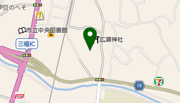 廣瀬神社の地図画像