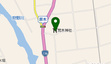 荒木神社の地図画像